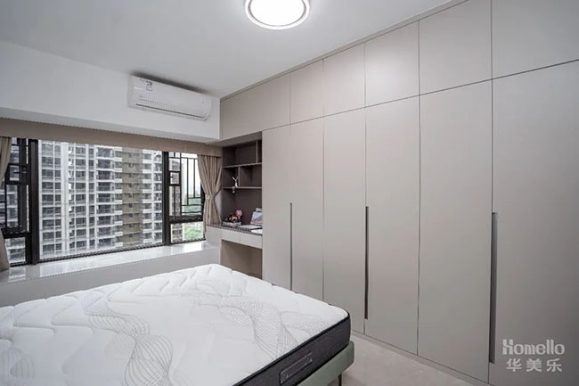 118㎡簡約三居，合理給軟硬裝做減法，打造通透與舒適的戶型